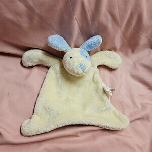 North American Bear Co Puppy Dog Lovey Baby Cozies Blue Cream Security Plush